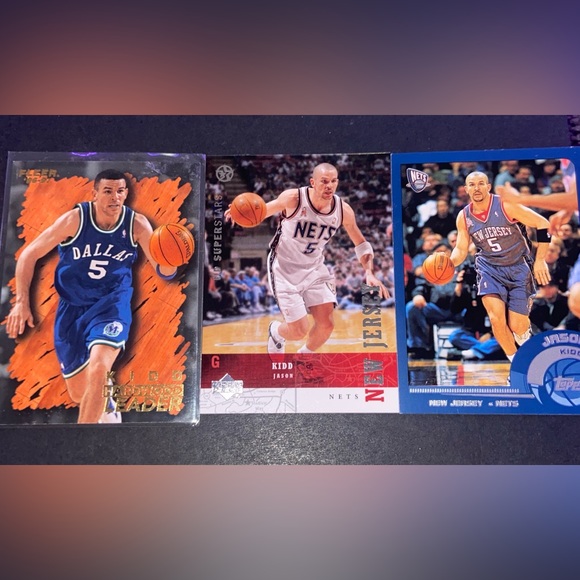 Jason Kidd cards (6) 1996-2004 - Picture 4 of 4